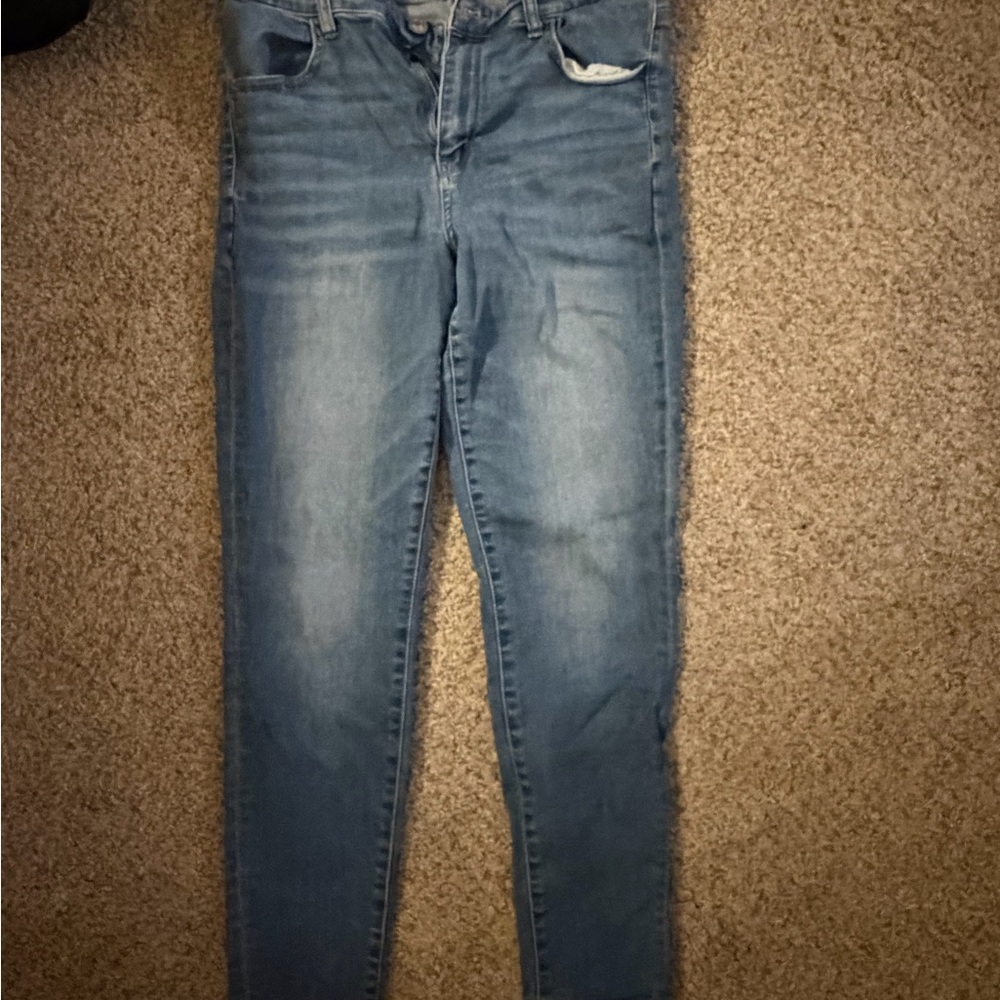 American Eagle Outfitters Light Blue Skinny Jeans
